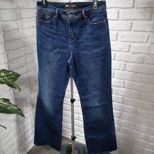 Levis Ladies 512 Perfectly Slimming Bootcut Medium Wash Blue Jeans